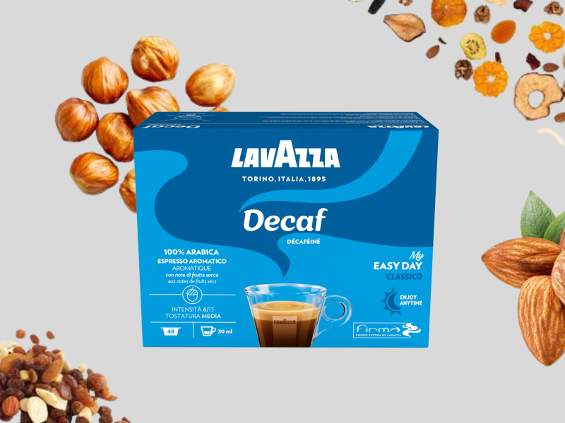 Café fruité et fruits à coque Encas Service à Sète